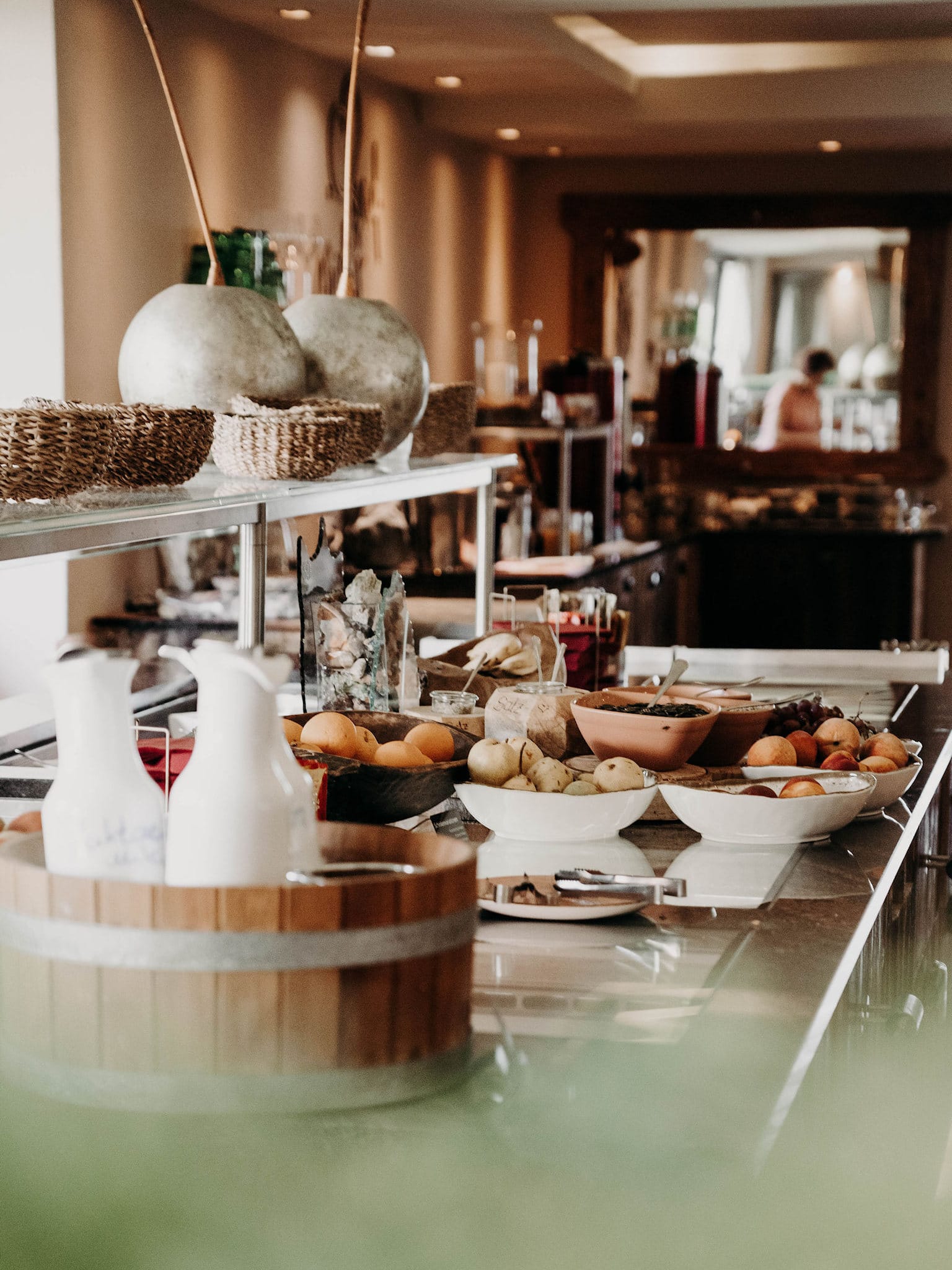 Reichhaltiges Buffet im Boutiquehotel Haidachhof Fügen