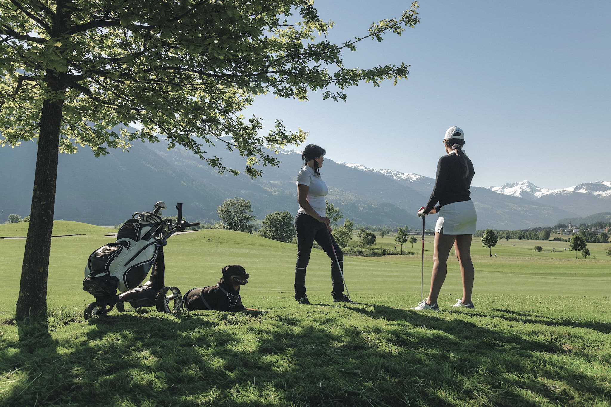 Golfclub Zillertal-Uderns mit Hund