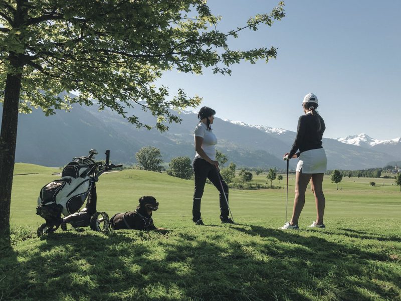Golfclub Zillertal-Uderns mit Hund